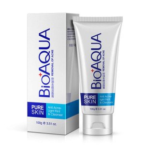 BIOAQUA Skin Care Acne Face Removal Cleanser Cream Spots Scar Blemish Mark 100g