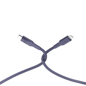 Powerology Braided USB-C To Lightning Data & Fast Charge Cable-Purple