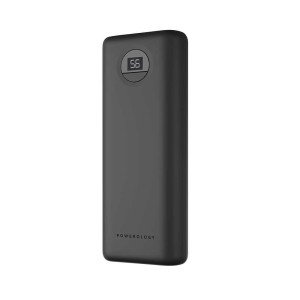 Powerology 20000mAh Compact Power Bank -black