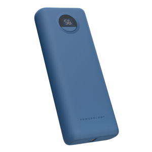 Powerology 20000mAh Compact Power Bank-Blue