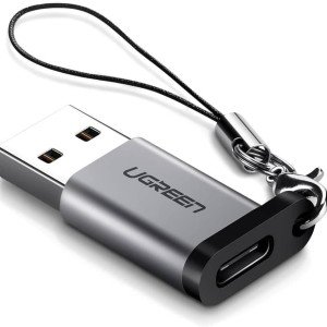 UGREEN USB 3.0-A to USB-C M/F Adpater (Gray)