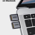 UGREEN USB to USB C Adapter 10Gbps,2 Pack USB C to USB Adapter USB C 3.2 Gen 2 Male to USB A Female Adapter Compatible with iPhone 15 Pro/Samsung/MacB