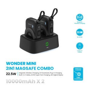 Wonder Mini 2in1 Magsafe Combo