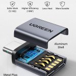 UGREEN USB to USB C Adapter 10Gbps,2 Pack USB C to USB Adapter USB C 3.2 Gen 2 Male to USB A Female Adapter Compatible with iPhone 15 Pro/Samsung/MacB