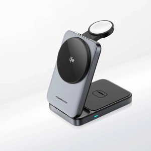 Powerology Qi2 Fast Charging Multi-Device Hub