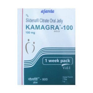 Kamagra - 100mg Gold, Sildenafil Citrate Oral Jelly