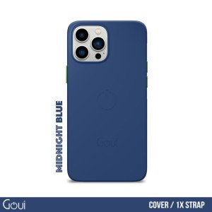 Goui iPhone 16 Pro Max Powerful Cover Blue + Band OG826-K