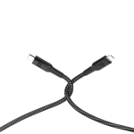 Powerology Braided USB-C To Lightning Data & Fast Charge Cable-Black