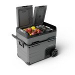 Powerology Smart Fridge & Freezer with Independent Dual Compartment - 55L