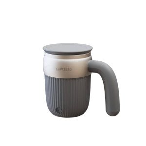 Lepresso Auto Magnetic Stirring Mug 450mL - Gray