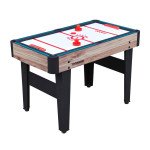 Porodo Lifestyle Multi-Game Table with Foosball Table, Billiard Table, Hockey Table & Table Tennis, Easy Transition, Quick Set-up, Full Package Access