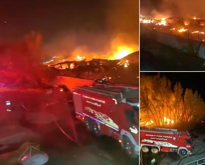 Fire in Amghara