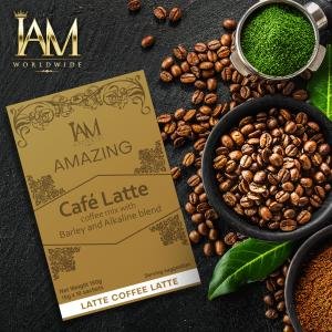 Amazing Cafe Latte with Barley and Alkaline