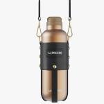 LePresso ThermaTrail Thermos Bottle with Crossbody Strap