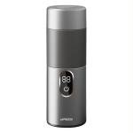 Lepresso MokaRise Electric Moka Maker with One- Touch Operation - Silver