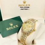 Rolex Full Stone Battery Watch 02