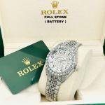 Rolex Full Stone Battery Watch 03