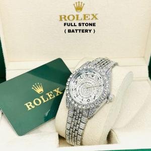Rolex Full Stone Battery Watch 03