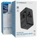 Powerology Spetrova GaN Multi-Port Universal Adapter PD 140W
